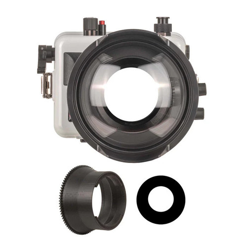 Ikelite 200DLM/D Underwater Housing for Canon EOS R100 with Dome Port 